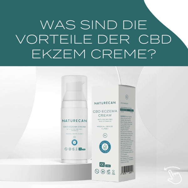 Crème contre l'eczéma au CBD