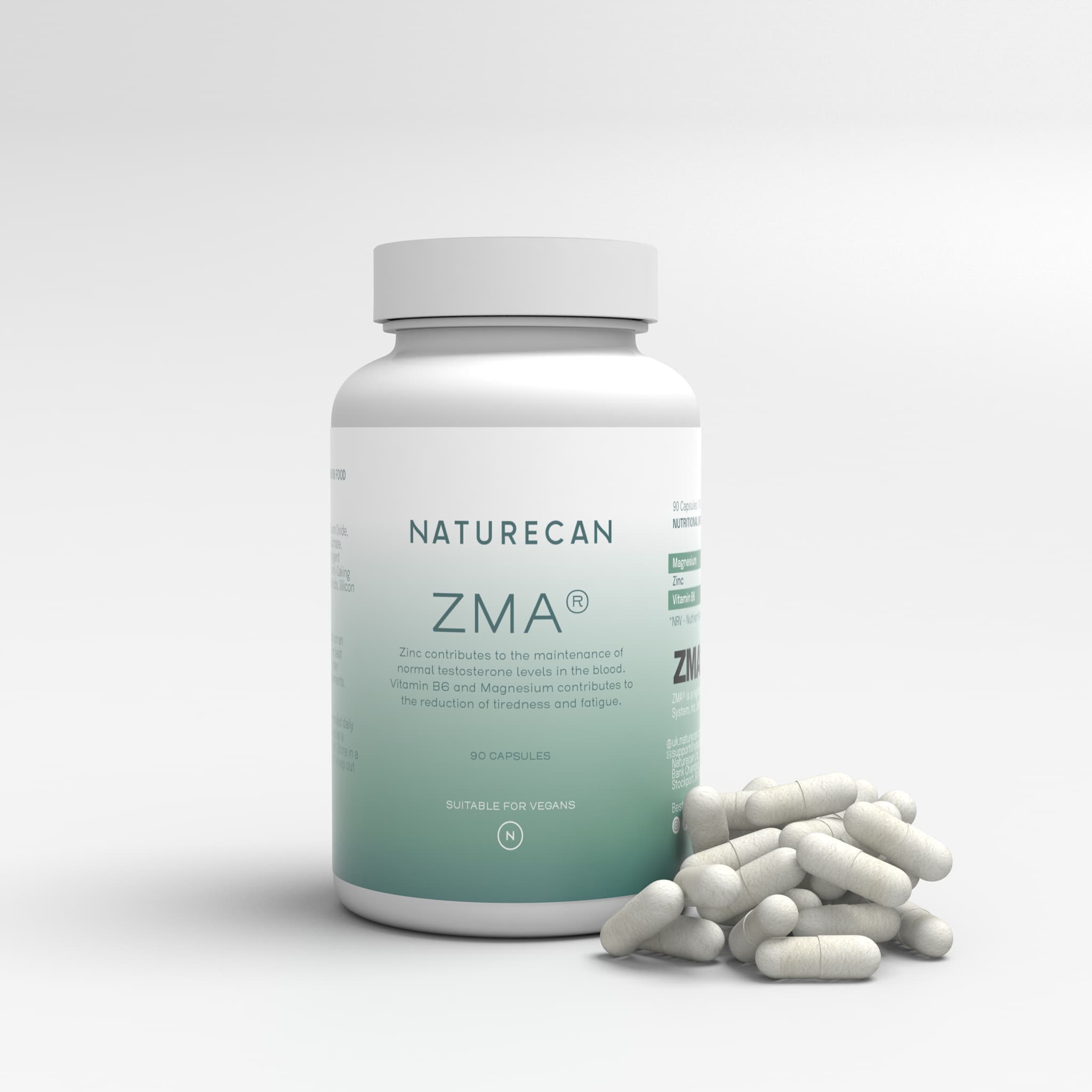 ZMA Zink Magnesium Kapseln | Naturecan  Edit alt text