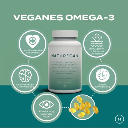 Vegane Omega-3 Kapseln